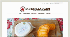 Desktop Screenshot of conebellafarm.com
